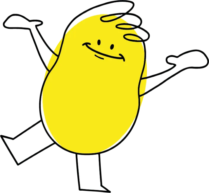 Personaje de IMJ Sonriendo
