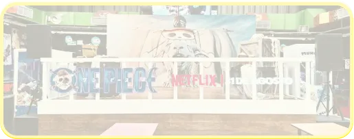 Imagen que muestra un cartel del anime 'One Piece'