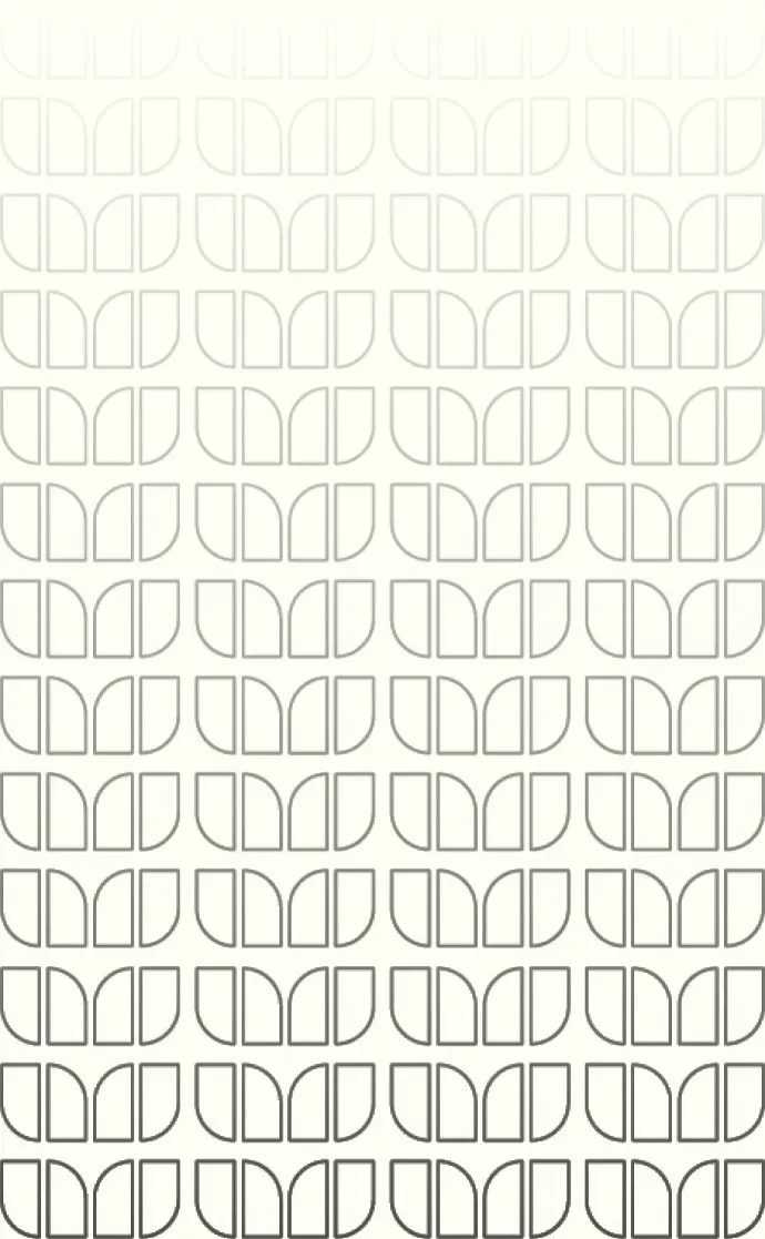 Background blanco con una figuras con esquinas plateadas